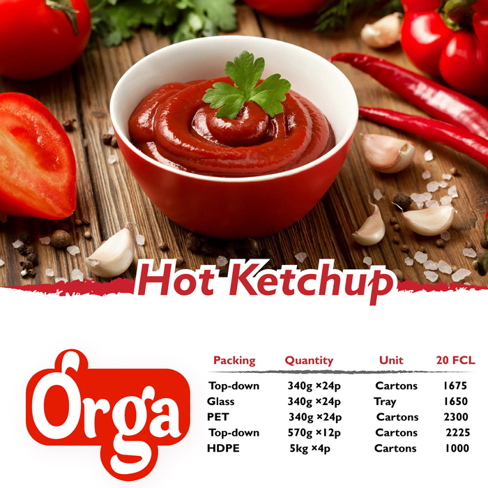 Hot ketchup